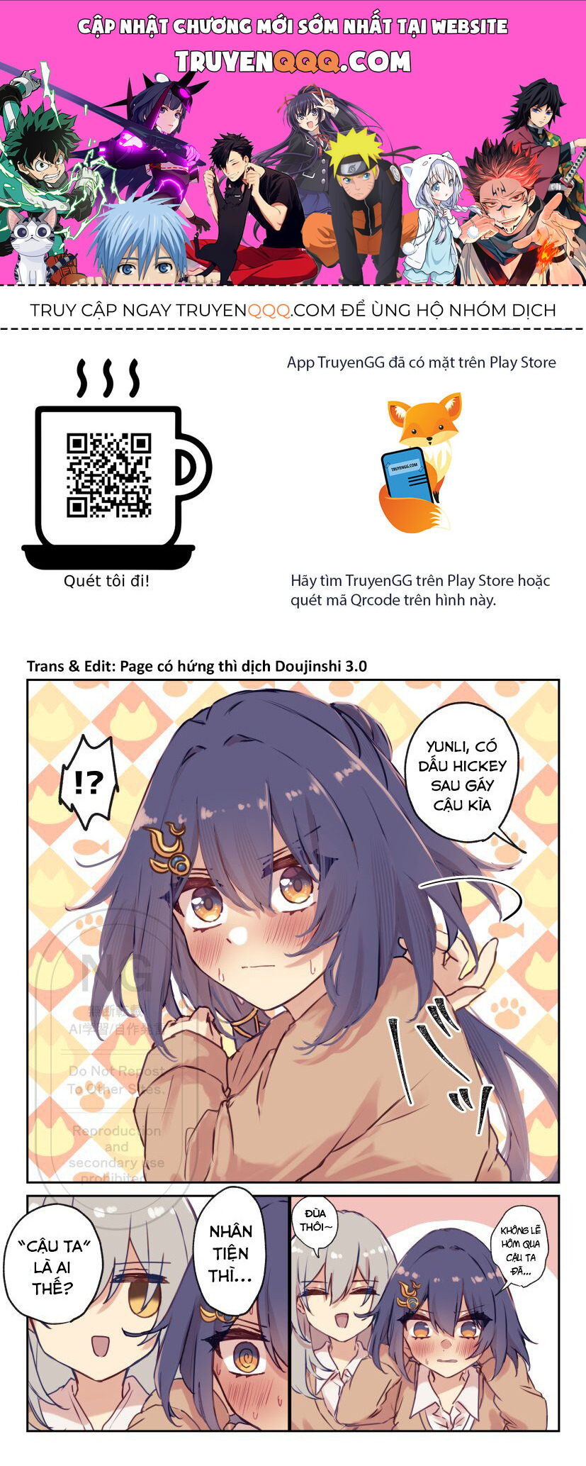 Tuyển Tập Truyện Dịch Của Page Có Hứng Thì Dịch Doujinshi: Chapter 645