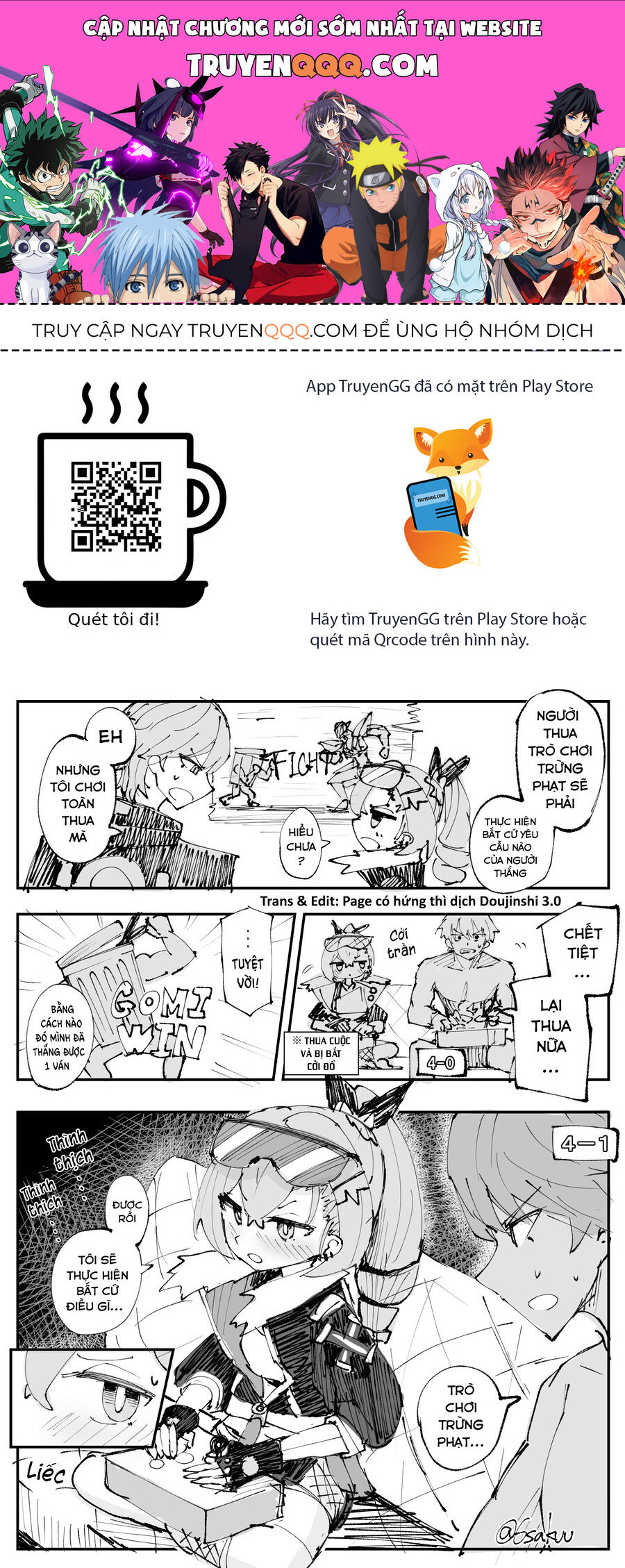 Tuyển Tập Truyện Dịch Của Page Có Hứng Thì Dịch Doujinshi: Chapter 679