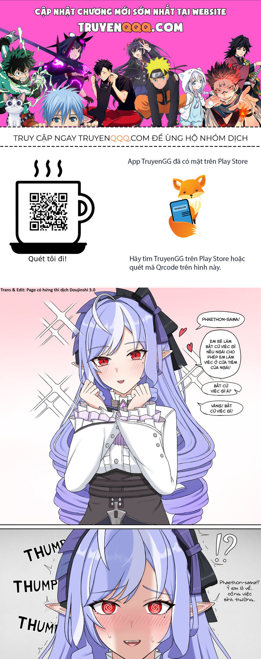 Tuyển Tập Truyện Dịch Của Page Có Hứng Thì Dịch Doujinshi: Chapter 717