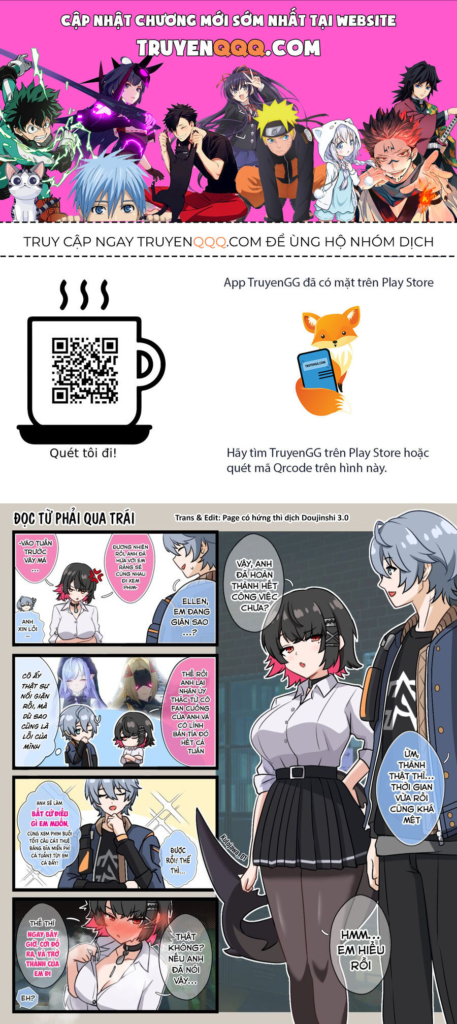 Tuyển Tập Truyện Dịch Của Page Có Hứng Thì Dịch Doujinshi: Chapter 718