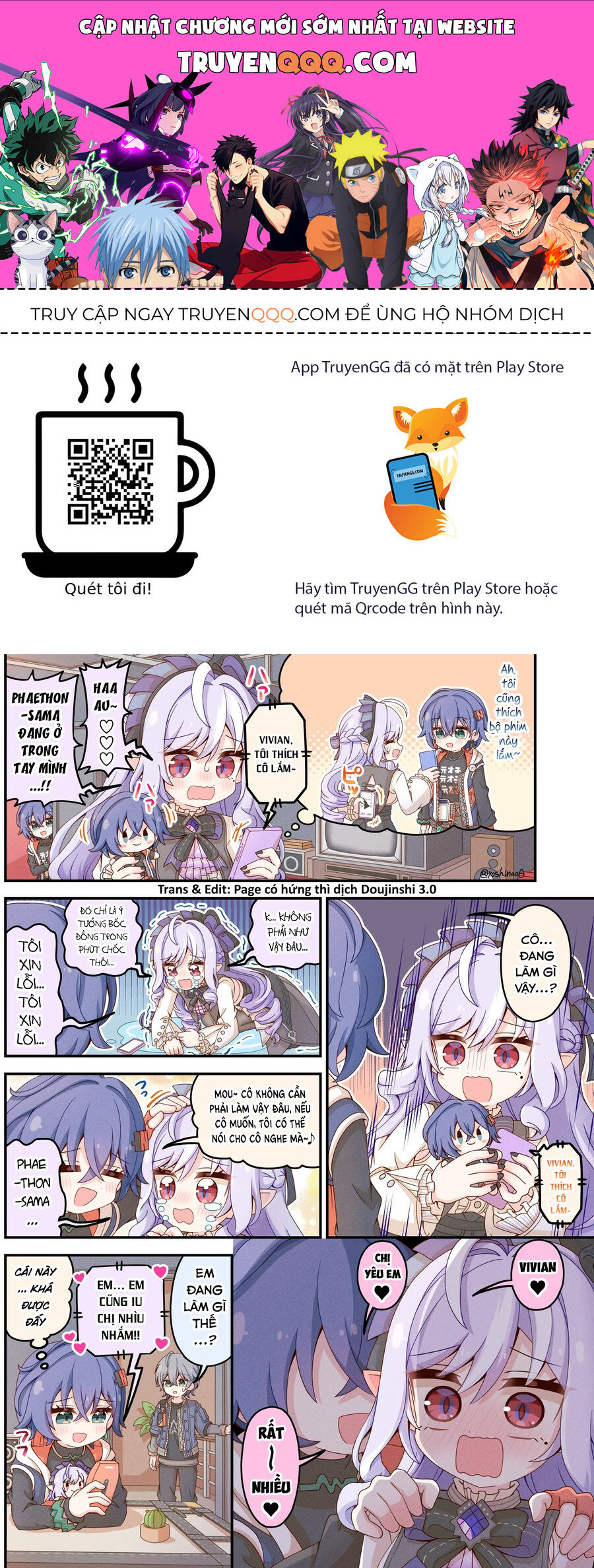 Tuyển Tập Truyện Dịch Của Page Có Hứng Thì Dịch Doujinshi: Chapter 721