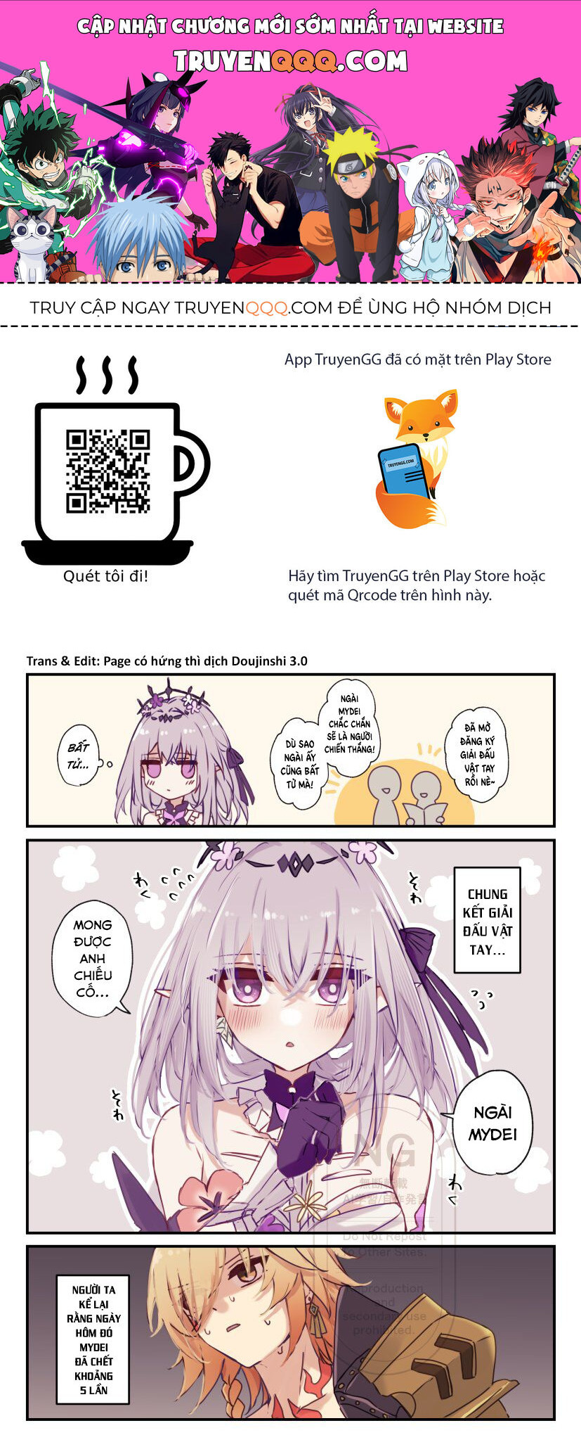 Tuyển Tập Truyện Dịch Của Page Có Hứng Thì Dịch Doujinshi: Chapter 725