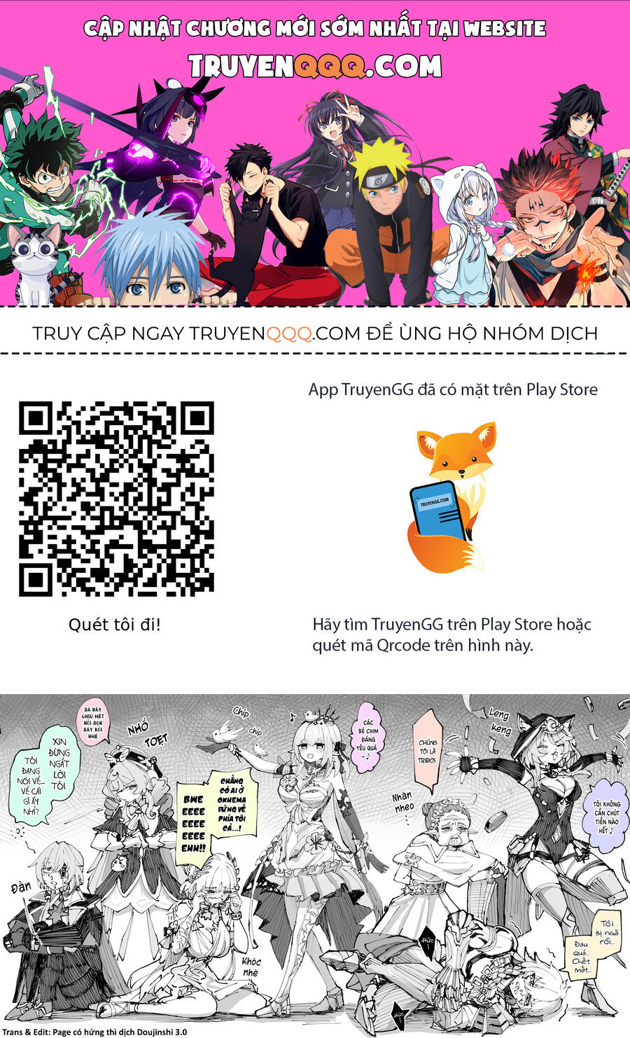 Tuyển Tập Truyện Dịch Của Page Có Hứng Thì Dịch Doujinshi: Chapter 771