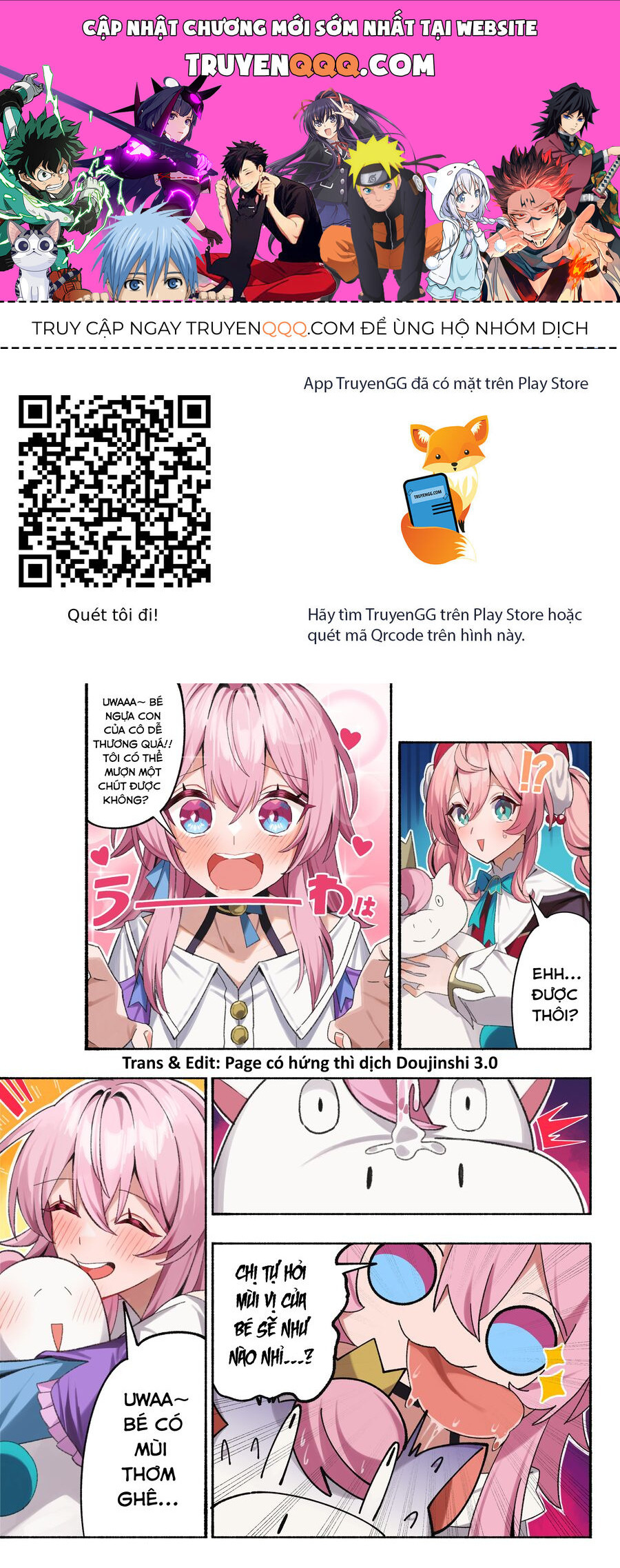 Tuyển Tập Truyện Dịch Của Page Có Hứng Thì Dịch Doujinshi: Chapter 774
