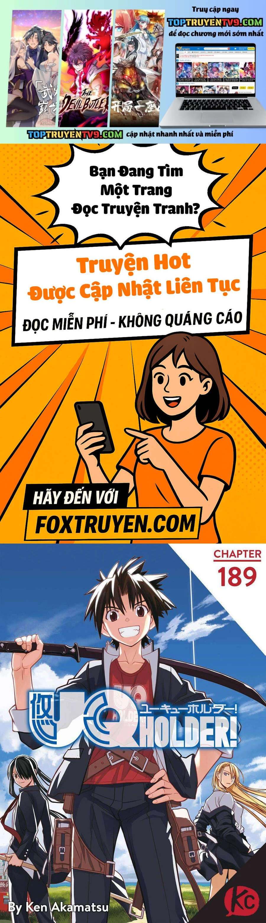 Uq Holder: Chapter 189