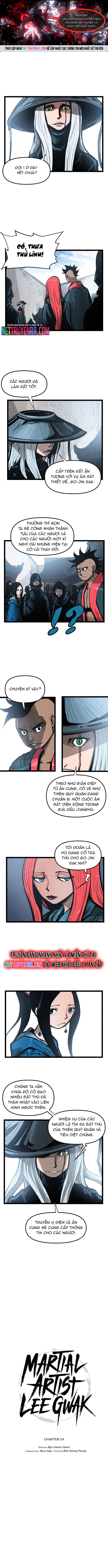 Võ Sĩ Lee Gwak: Chapter 54