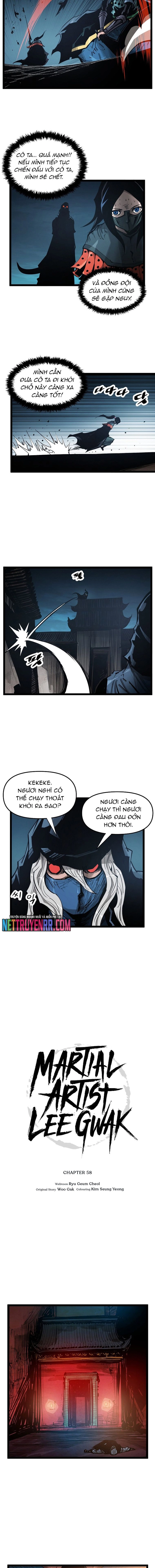 Võ Sĩ Lee Gwak: Chapter 58