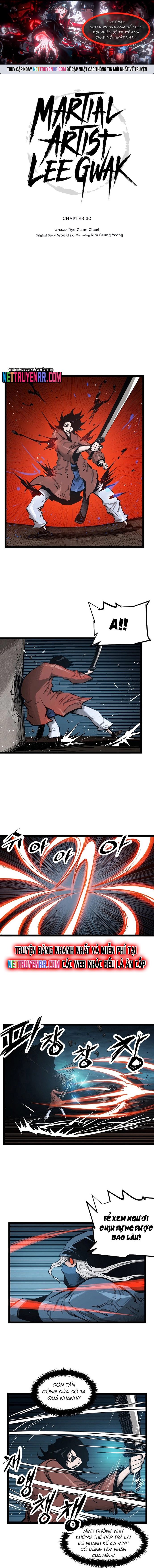 Võ Sĩ Lee Gwak: Chapter 60
