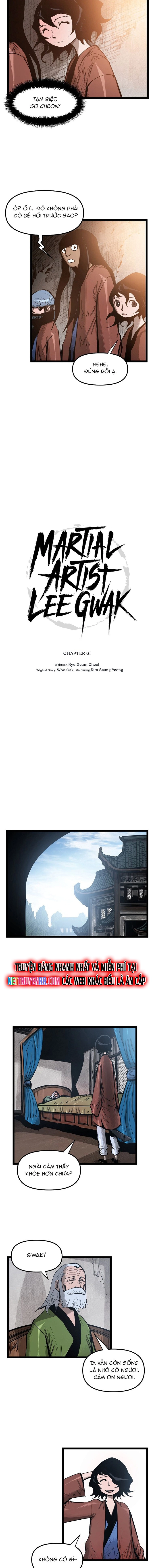 Võ Sĩ Lee Gwak: Chapter 61