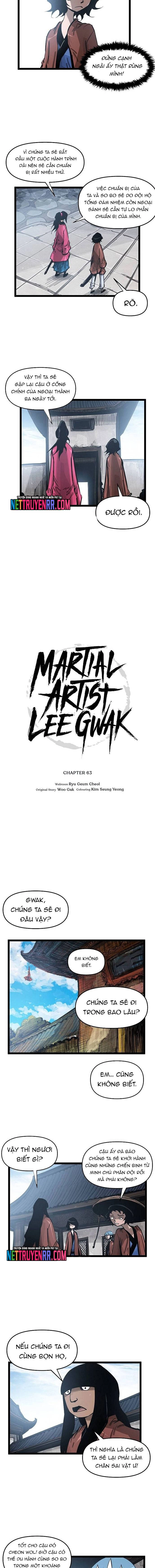 Võ Sĩ Lee Gwak: Chapter 63