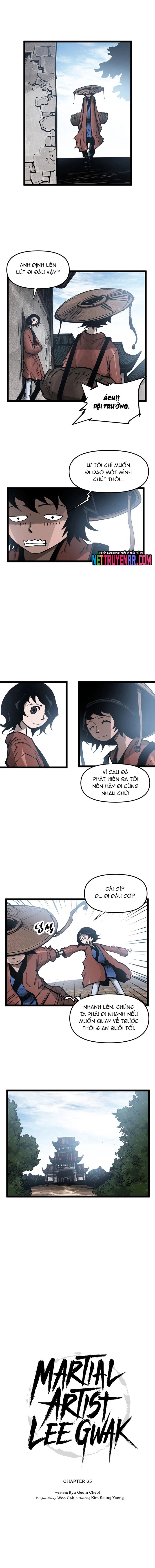 Võ Sĩ Lee Gwak: Chapter 65