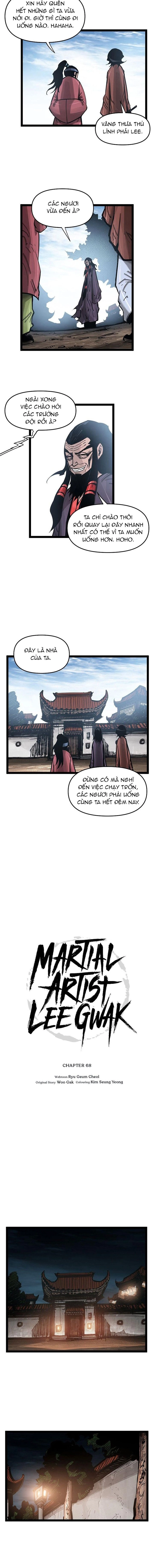 Võ Sĩ Lee Gwak: Chapter 68