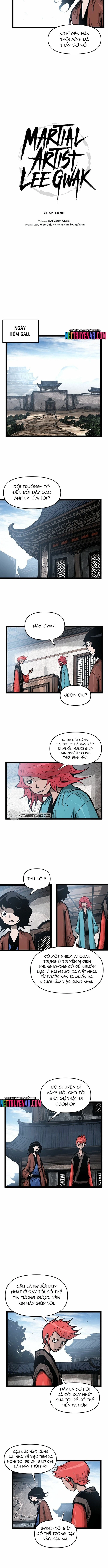 Võ Sĩ Lee Gwak: Chapter 80