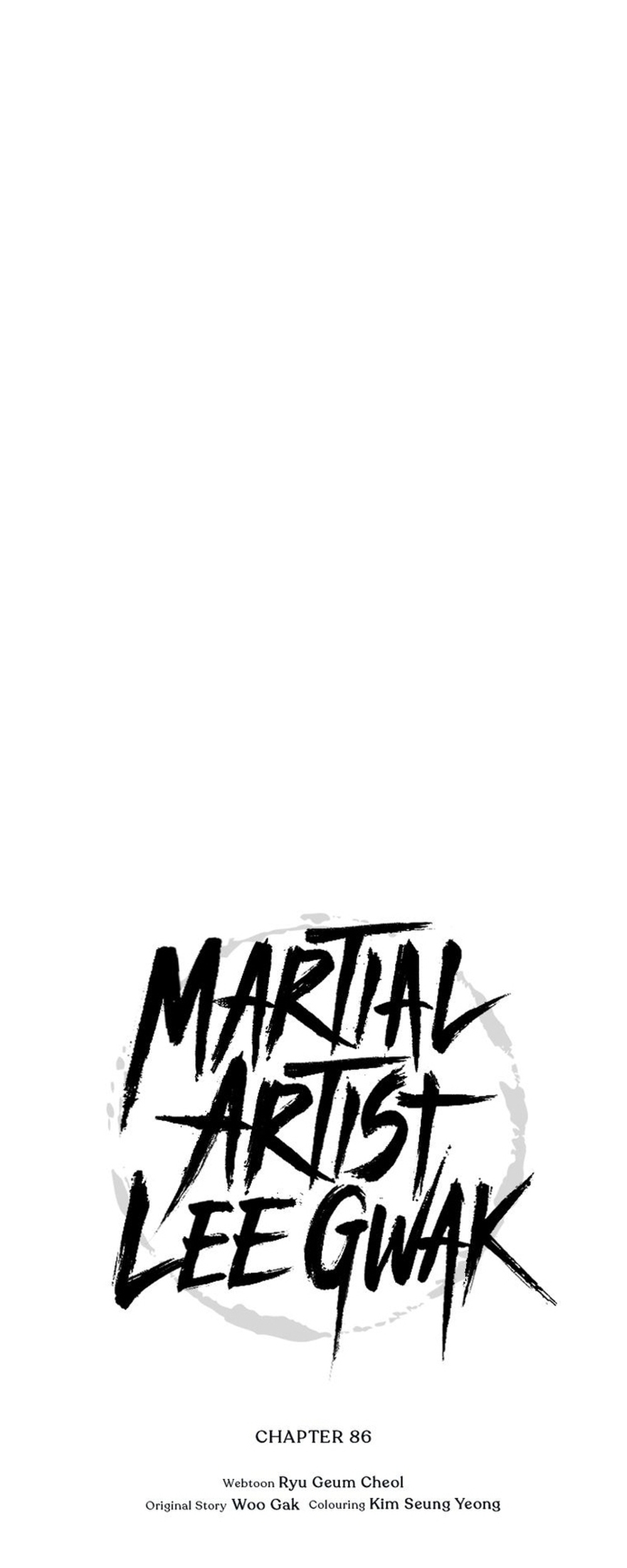 Võ Sĩ Lee Gwak: Chapter 86