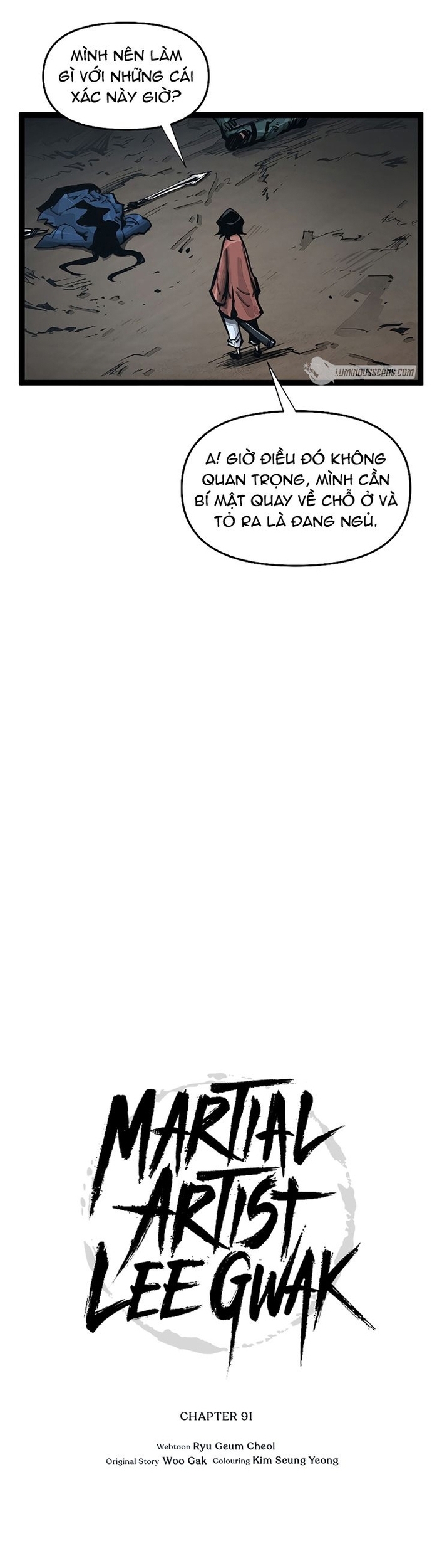 Võ Sĩ Lee Gwak: Chapter 91