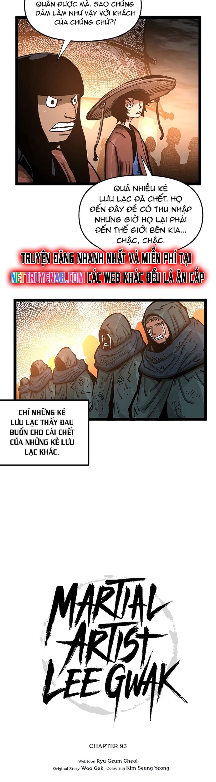 Võ Sĩ Lee Gwak: Chapter 93