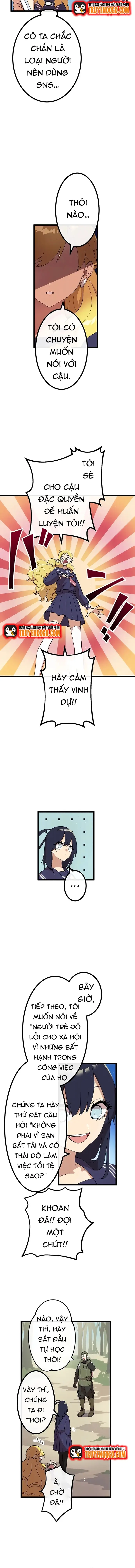 Watashi Yori Tsuyoi Yatsu Ni Ai Ni Gendai Ni Iku: Chapter 9