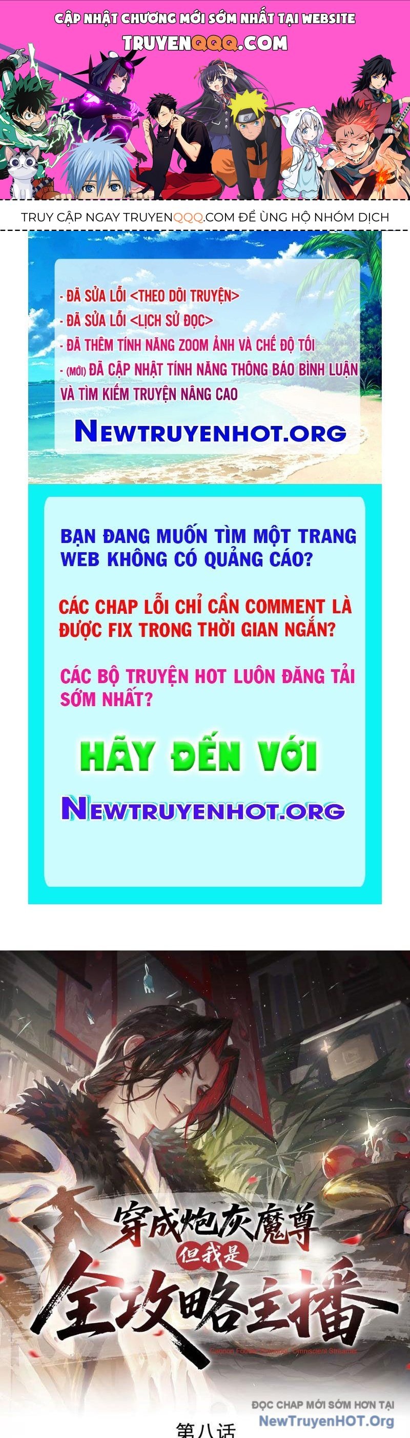 Xuyên Không Thành Ma Tôn Pháo Hôi? Nhưng Ta Là Streamer Công Lược: Chapter 8