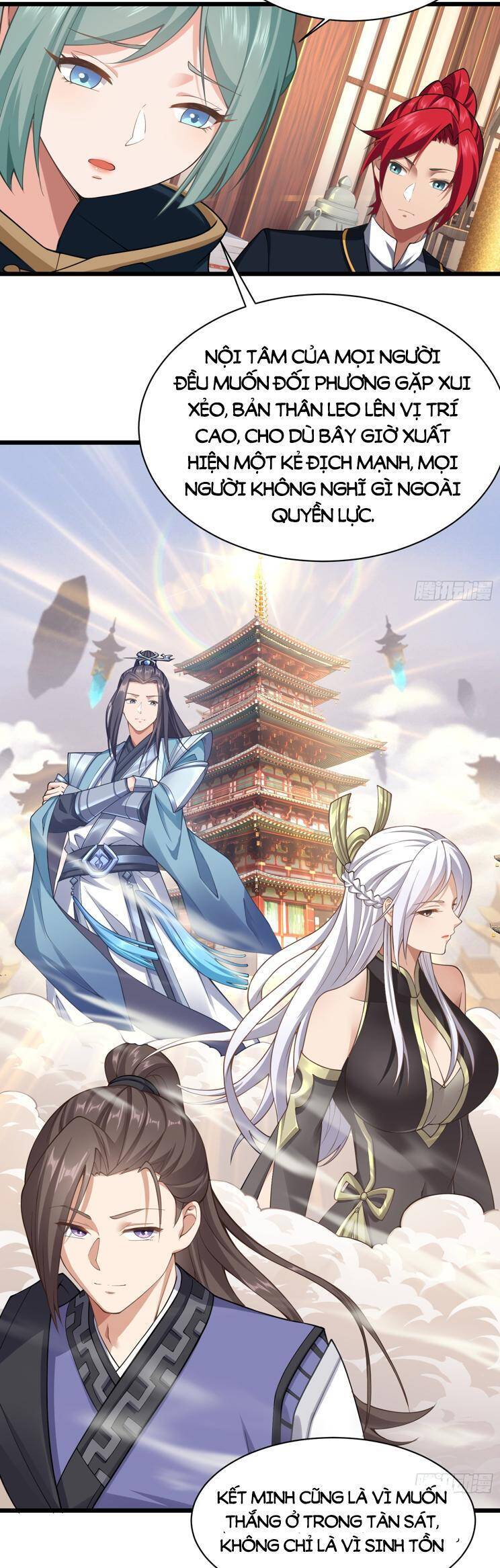 Xuyên Không Thành Npc: Ta Có Lão Bà Che Chở: Chapter 54