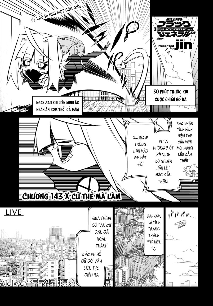 Zannen Jokanbu Black General-San: Chapter 143