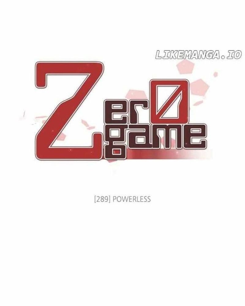 Zero Game: Chapter 289